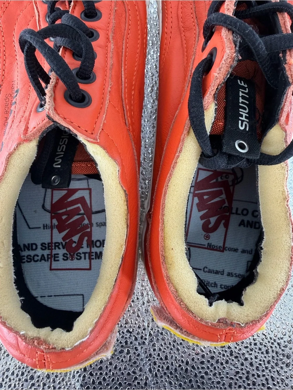 Vans NASA Space Voyager Orange Mens